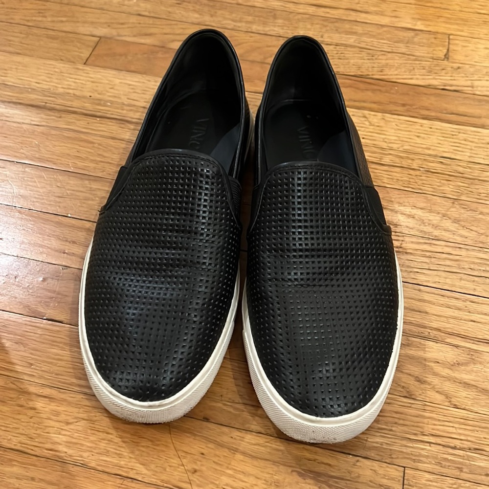 Vince Slip on leather sneakers